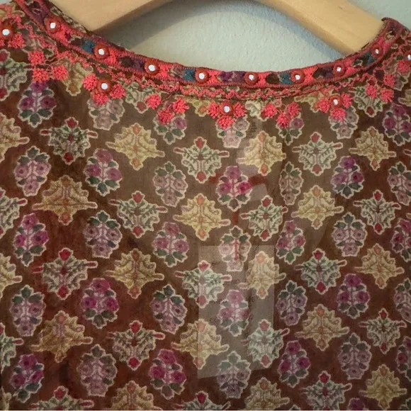NWT Anthropologie Raga Athena Tunic Dress M