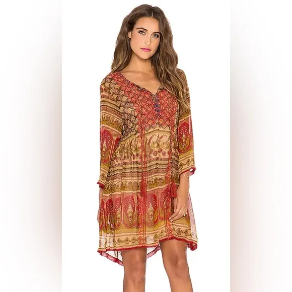 NWT Anthropologie Raga Athena Tunic Dress M