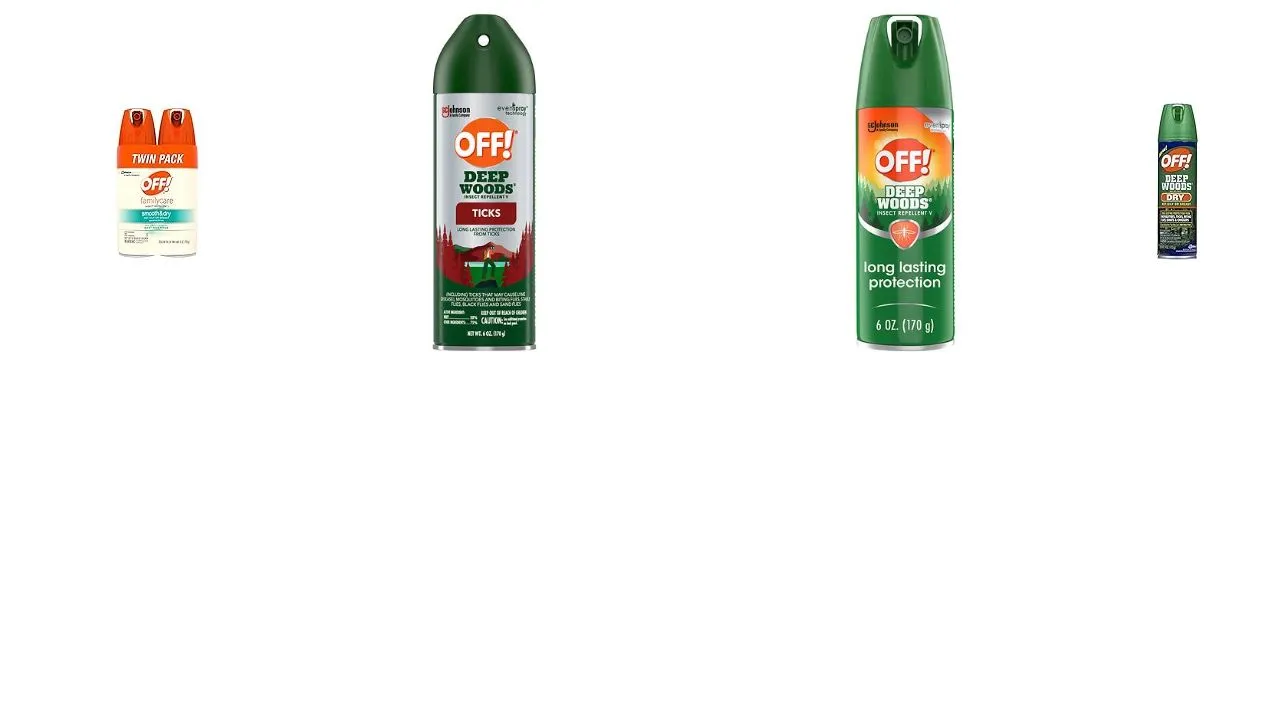 🦟OFF! Mosquito & Tick Repellent Lot Manifested #5004 - (52 units)