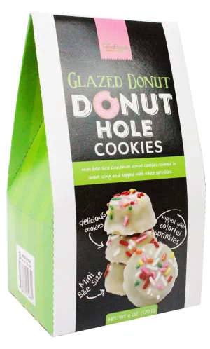 Old Fashion Donut Hole Iced Donut Cookies