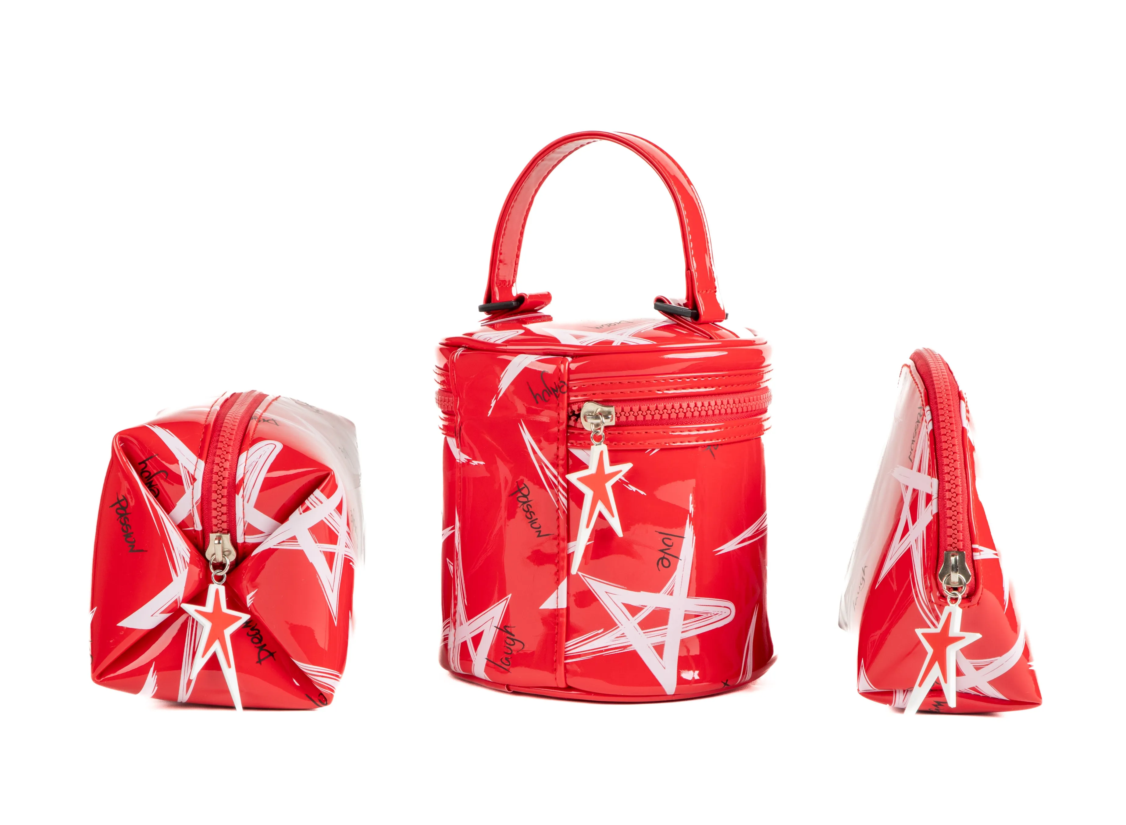 Organizador Multiuso | Rojo Estrellas Blancas