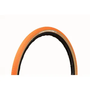 PANARACER GRAVEL KING SEMI SLICK COLOUR EDITION TLC GRAVEL TYRE SUNSET ORANGE/BROWN 700X38C