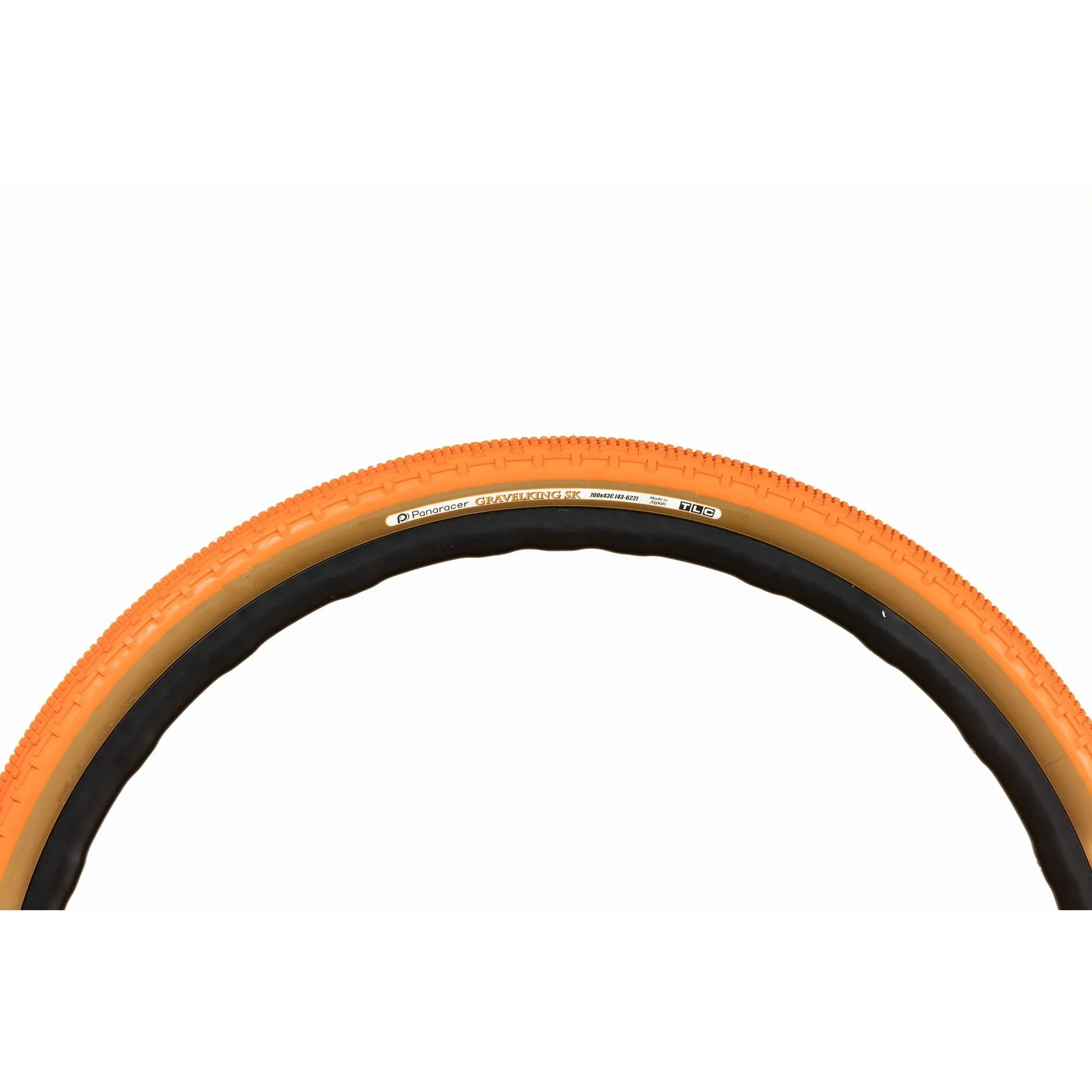 PANARACER GRAVEL KING SK TLC GRAVEL TYRE 700X38C ORANGE/BLACK