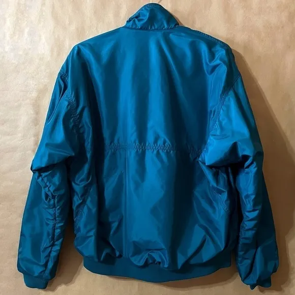 Patagonia Vintage 90s Shelled Fleece Windbreaker Zip Up Bomber Jacket Size M