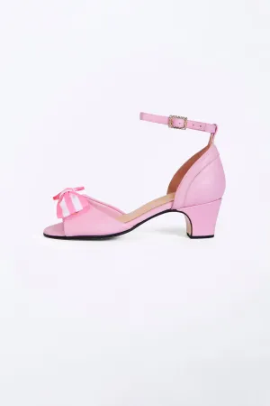 Pink Dancing Heels with Double Pin