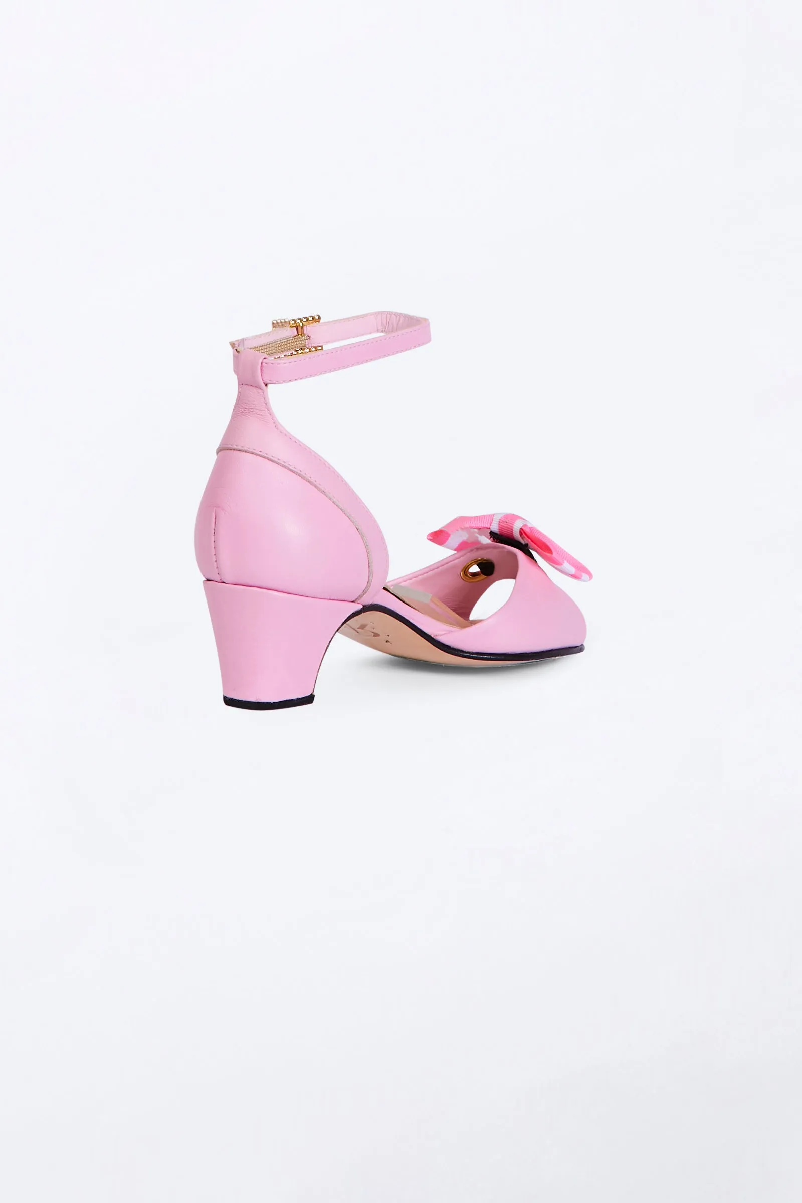 Pink Dancing Heels with Double Pin