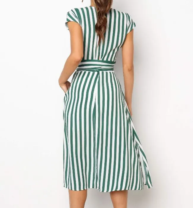 Pink Stripe Delight Dress