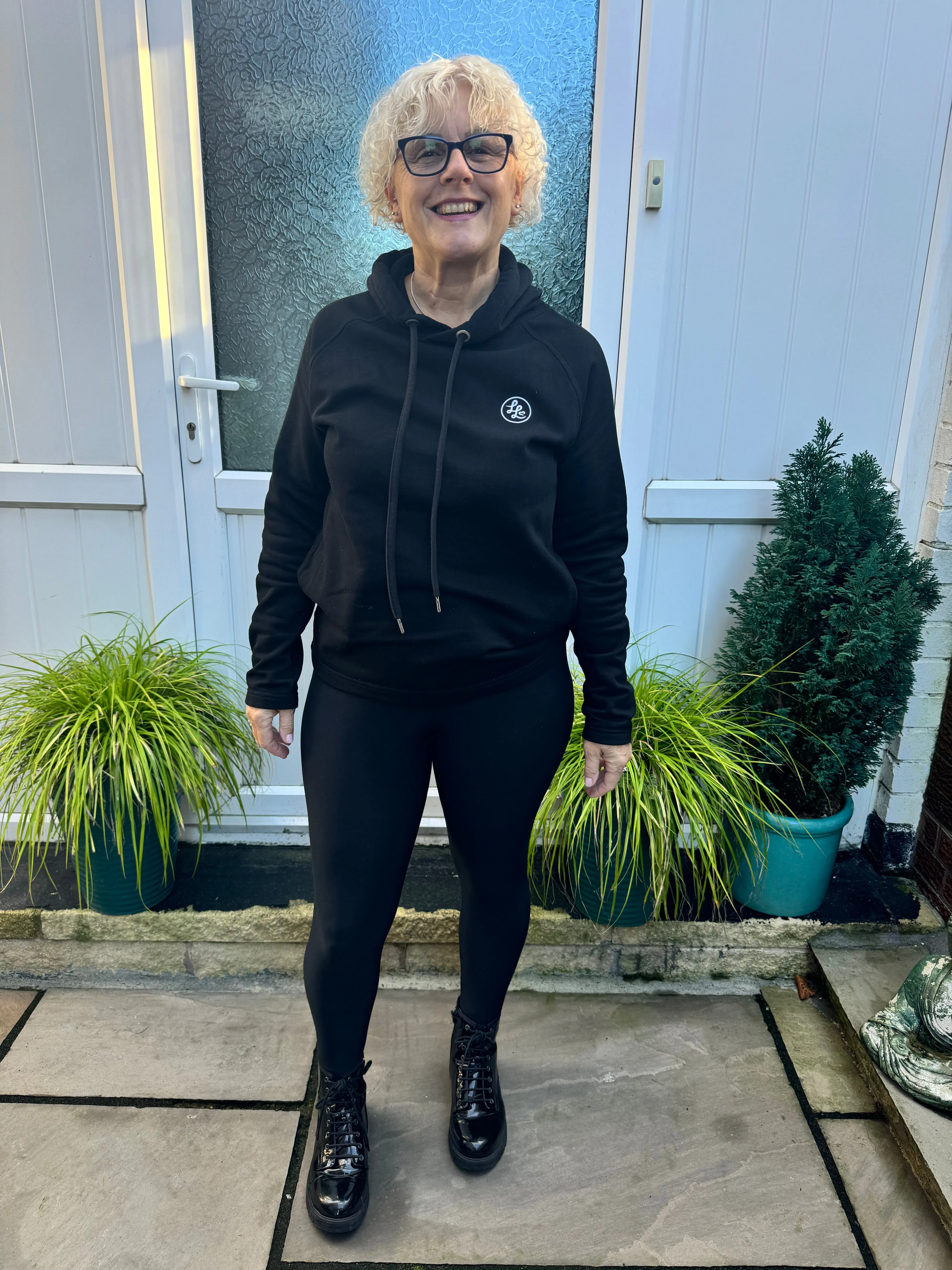 Plain Black CASUAL Leggings
