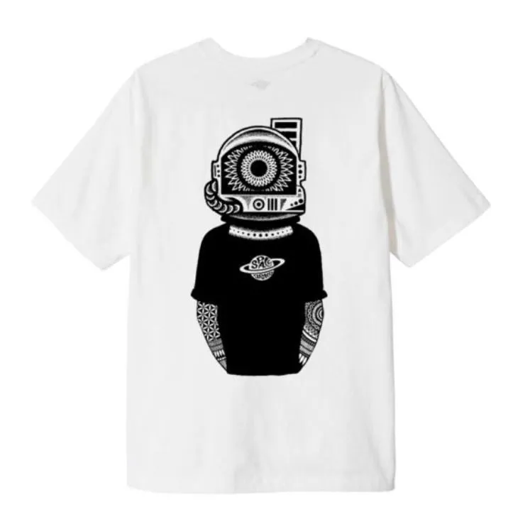 Pocket Tee Astro Kid White