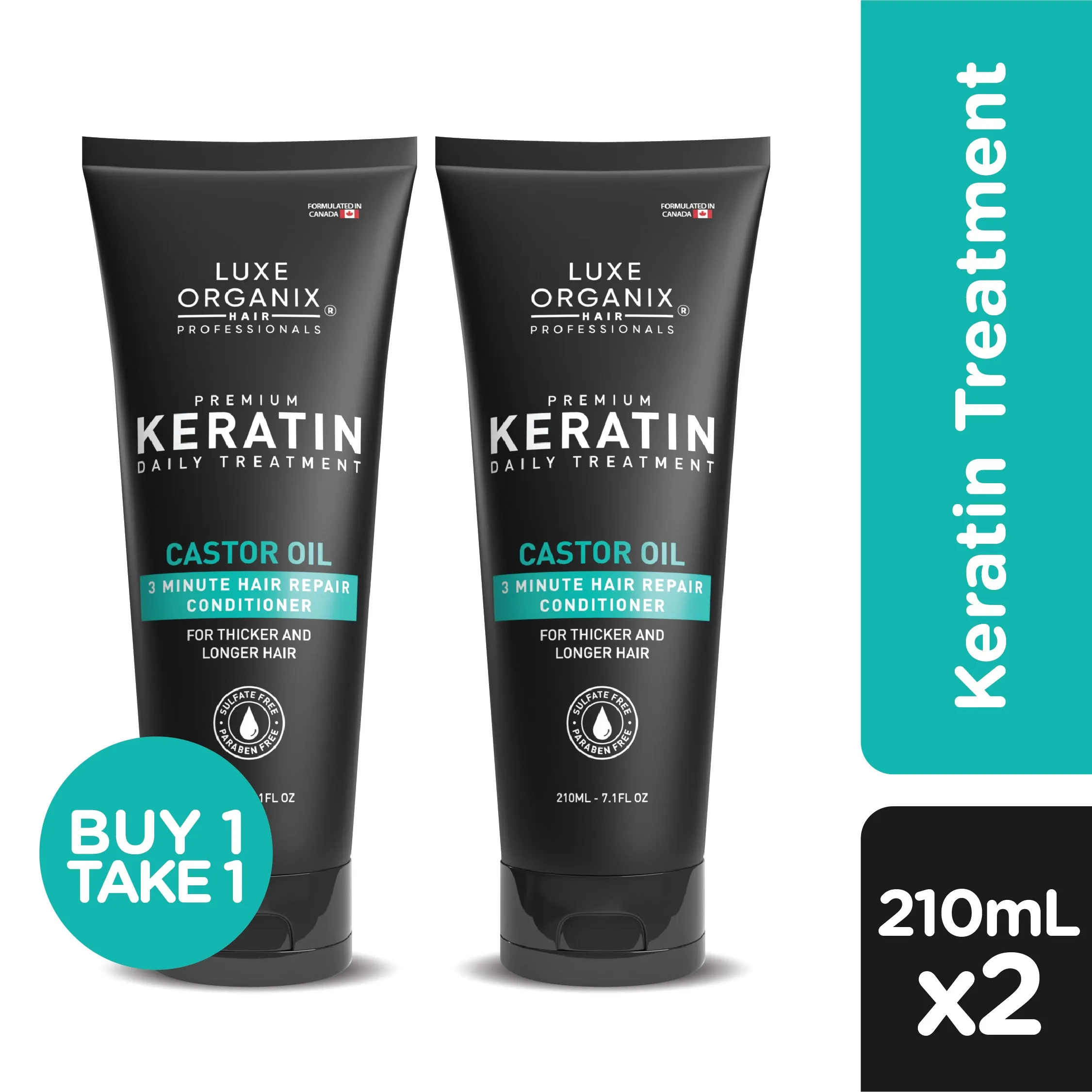 Premium Keratin Castor Oil B1T1