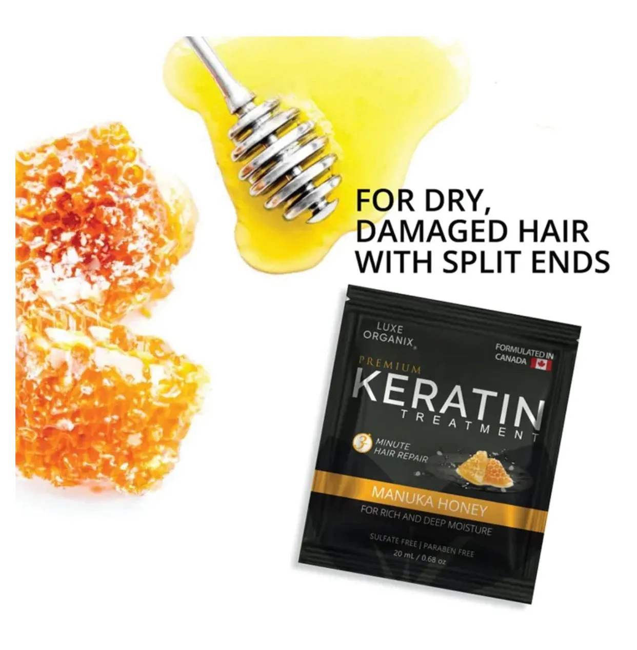 Premium Keratin Treatment Manuka Honey For Rich And Deep Moisture 6s