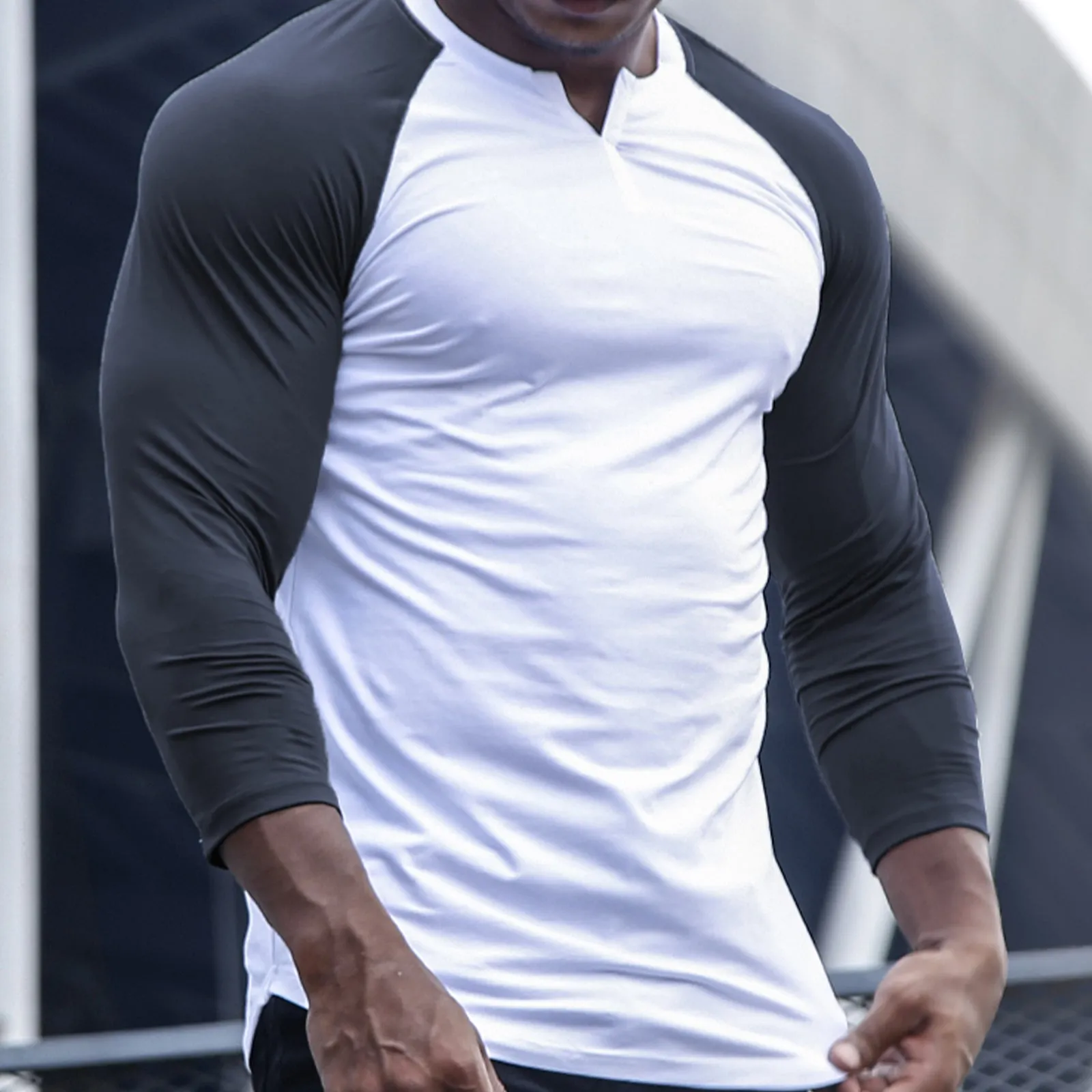 RAGLAN 3/4 LENGTH SLEEVE SP220907QKEGHENLEY SHIRT