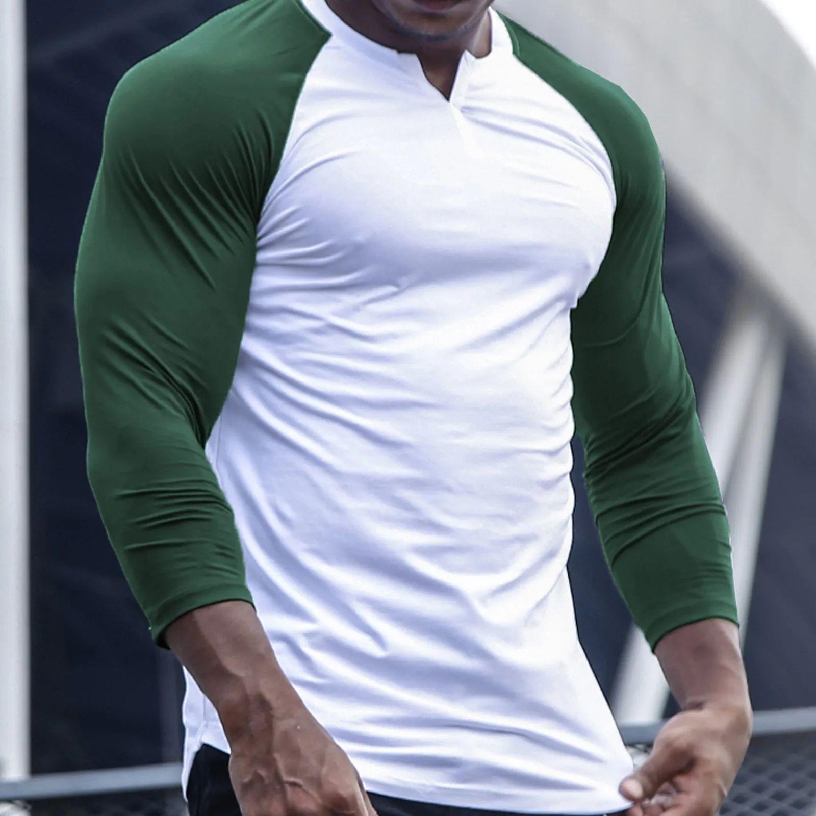 RAGLAN 3/4 LENGTH SLEEVE SP220907QKEGHENLEY SHIRT