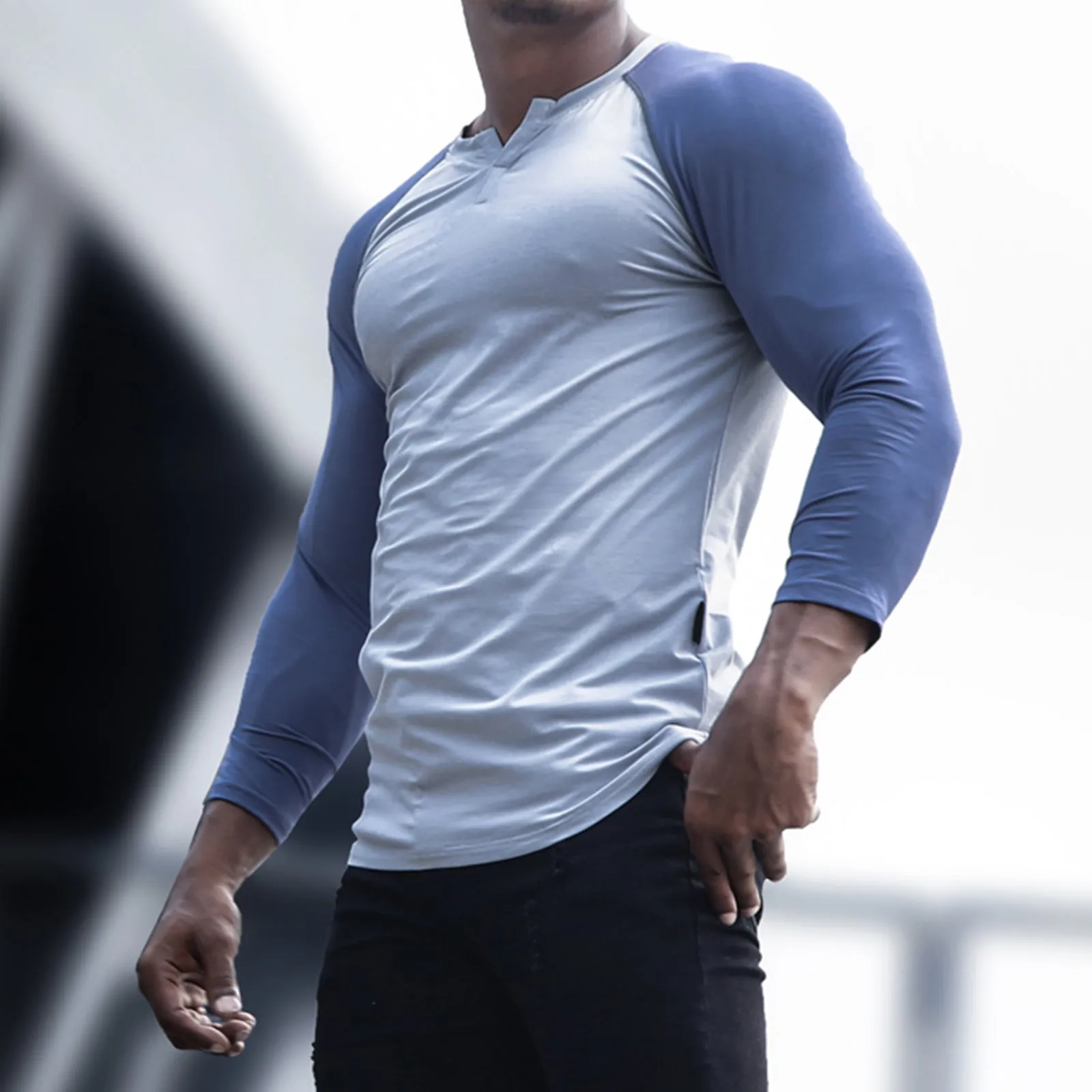RAGLAN 3/4 LENGTH SLEEVE SP220907QKEGHENLEY SHIRT