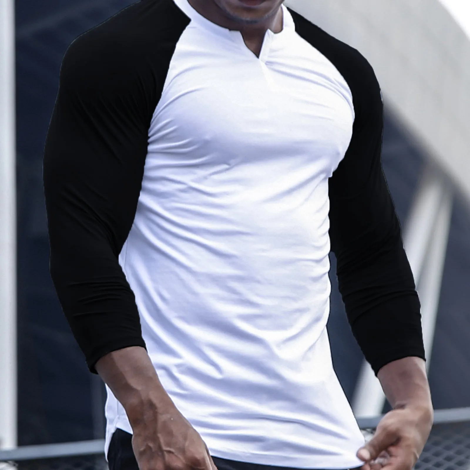 RAGLAN 3/4 LENGTH SLEEVE SP220907QKEGHENLEY SHIRT