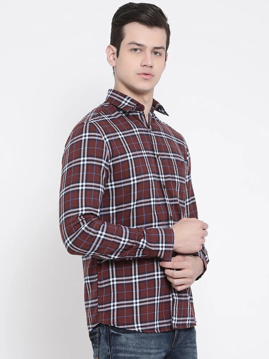 Red Checked Shirt