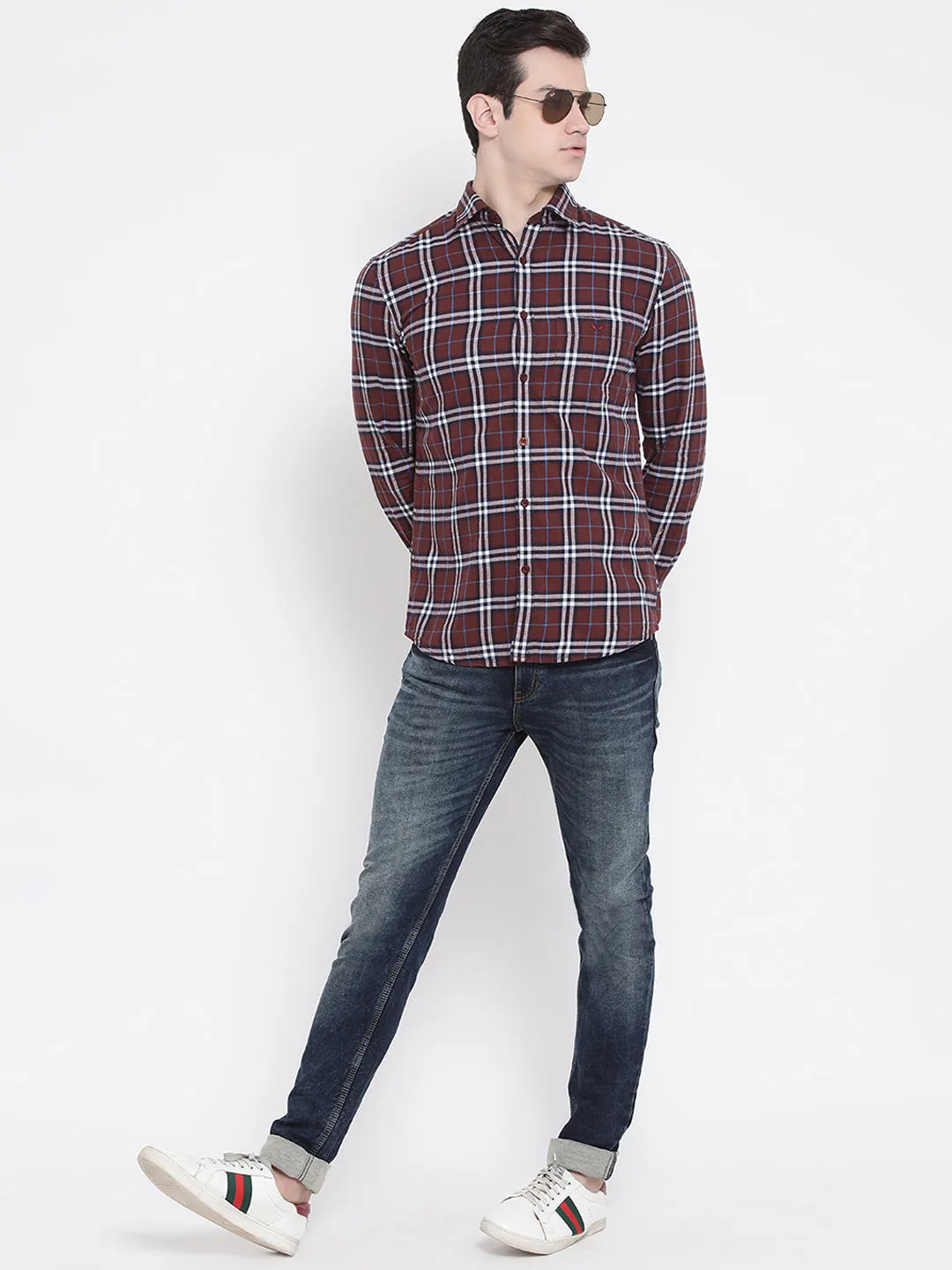 Red Checked Shirt