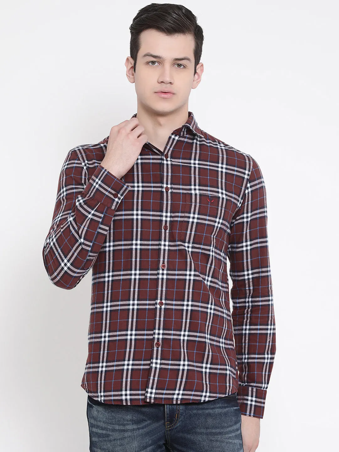 Red Checked Shirt