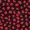 Red Dalmatian Print Padded Shoulder Blouse