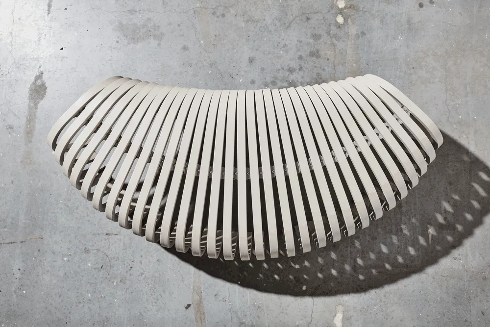 Ribs Bench Outdoor