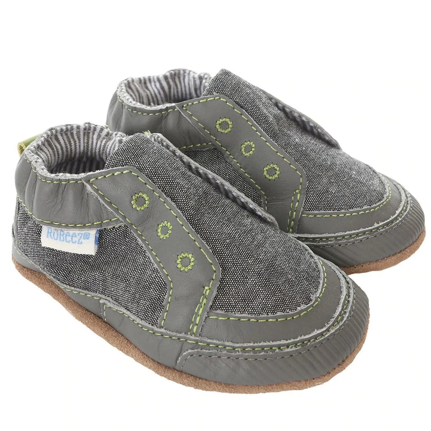 Robeez - Chausson En Cuir Stylish Steve