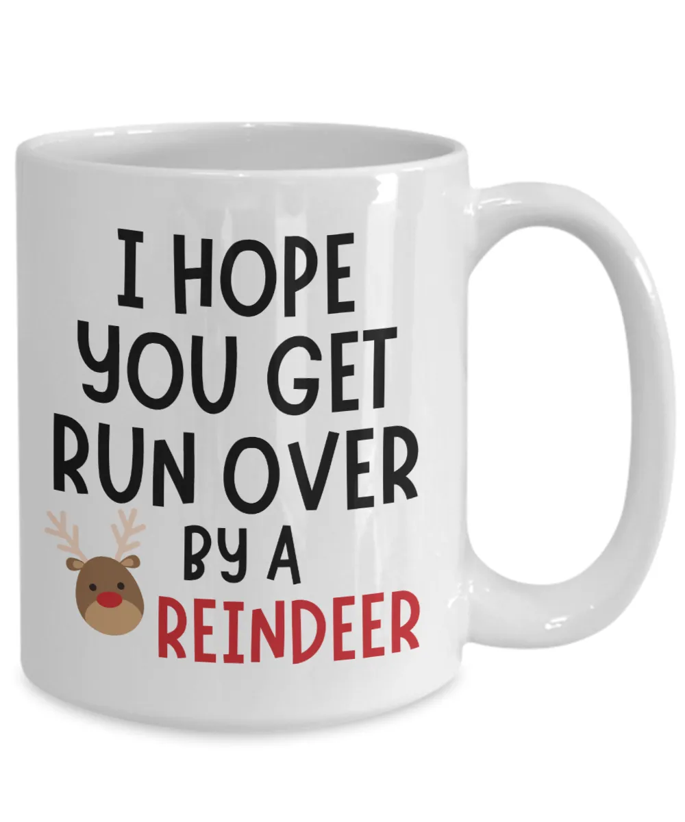 Sassy Mug, Sarcastic Christmas Mug, Inappropriate Mug, Hot Chocolate Mug, Funny Gift for Coworker