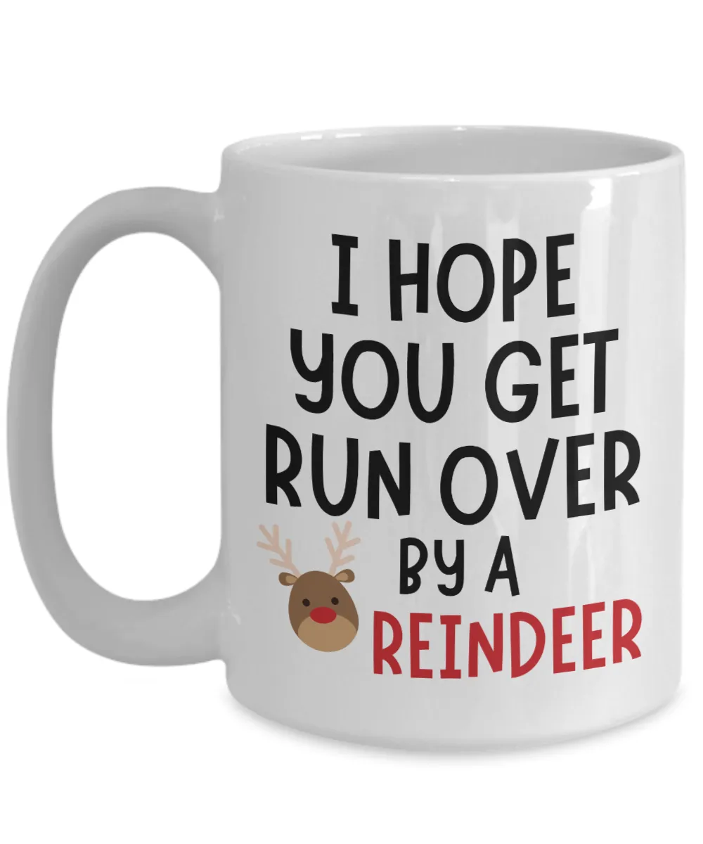 Sassy Mug, Sarcastic Christmas Mug, Inappropriate Mug, Hot Chocolate Mug, Funny Gift for Coworker