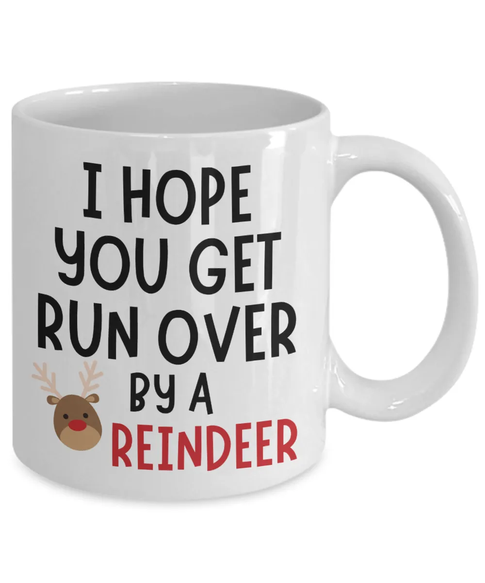 Sassy Mug, Sarcastic Christmas Mug, Inappropriate Mug, Hot Chocolate Mug, Funny Gift for Coworker