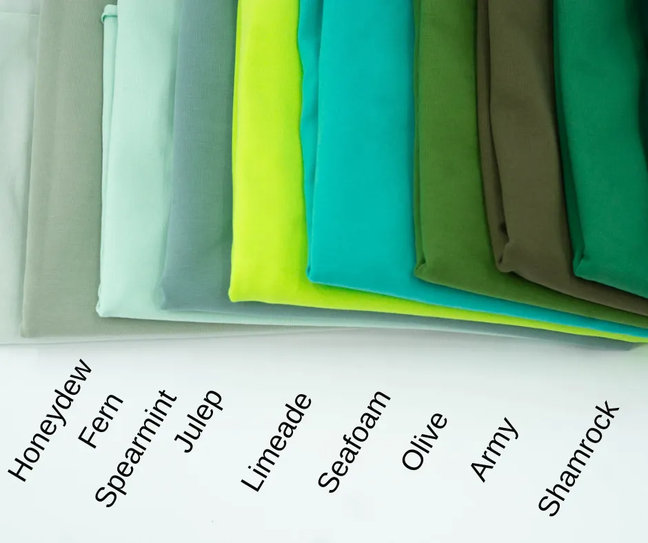 Shamrock - LUXE Solids Jersey Knit - 1/2 Metre