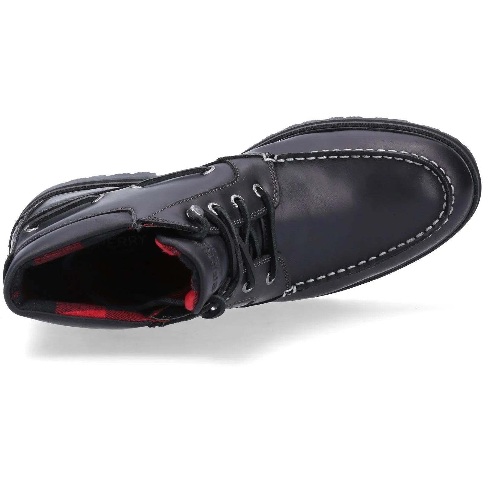 Sperry Authentic Original Lug Chukka Leather Men's Black Boots