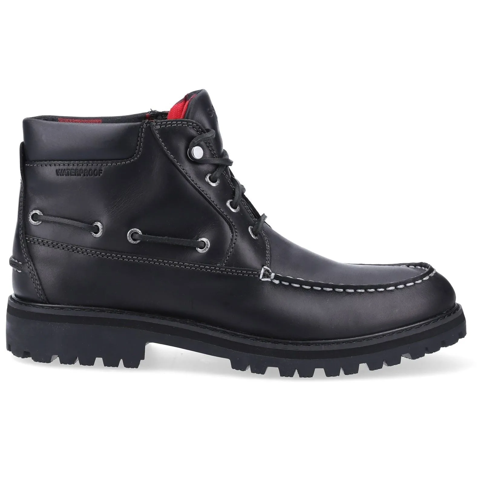 Sperry Authentic Original Lug Chukka Leather Men's Black Boots