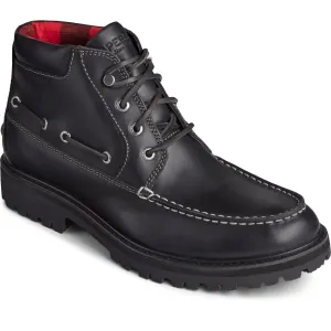 Sperry Authentic Original Lug Chukka Leather Men's Black Boots