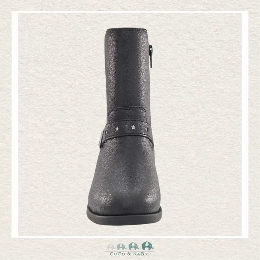 *Stride Rite Lizz Black Shimmer Boot (O1-184)