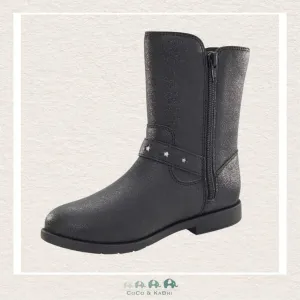 *Stride Rite Lizz Black Shimmer Boot (O1-184)