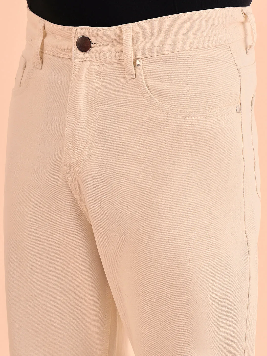 Style Quotient Men Relaxed Fit High Rise Cotton Jeans