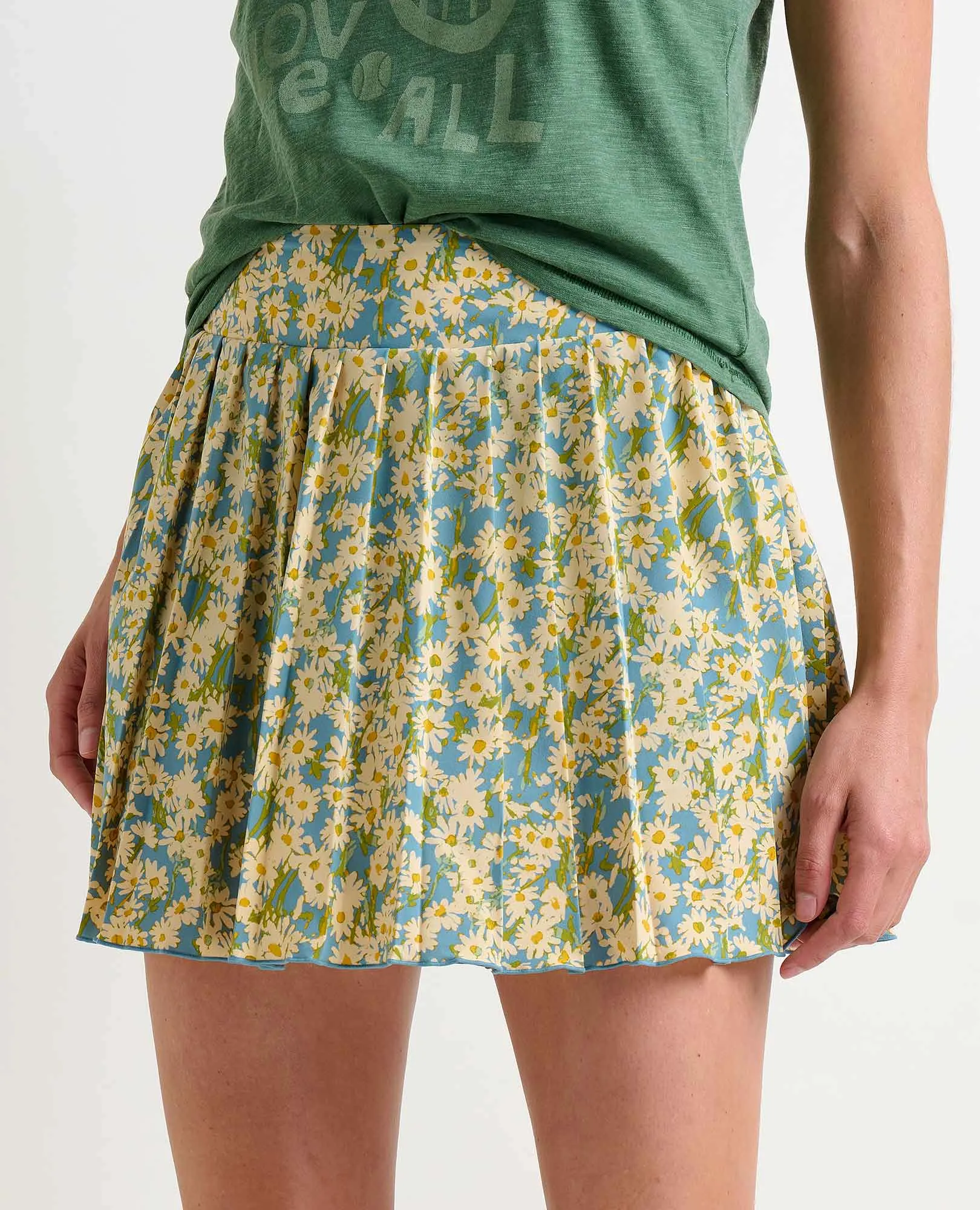 Sunkissed Pleated Skort