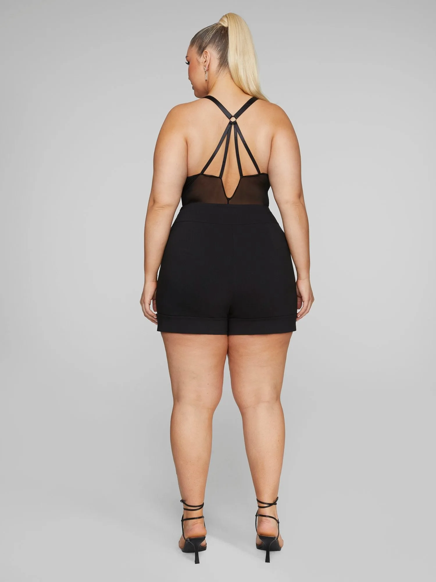The City Short Shorts with Tie Waist