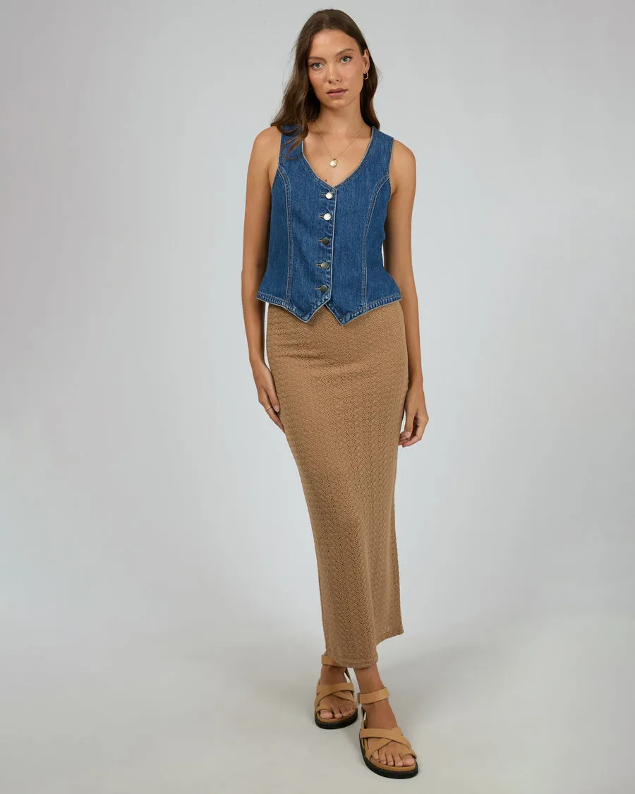 Tilda Maxi Skirt | Fawn