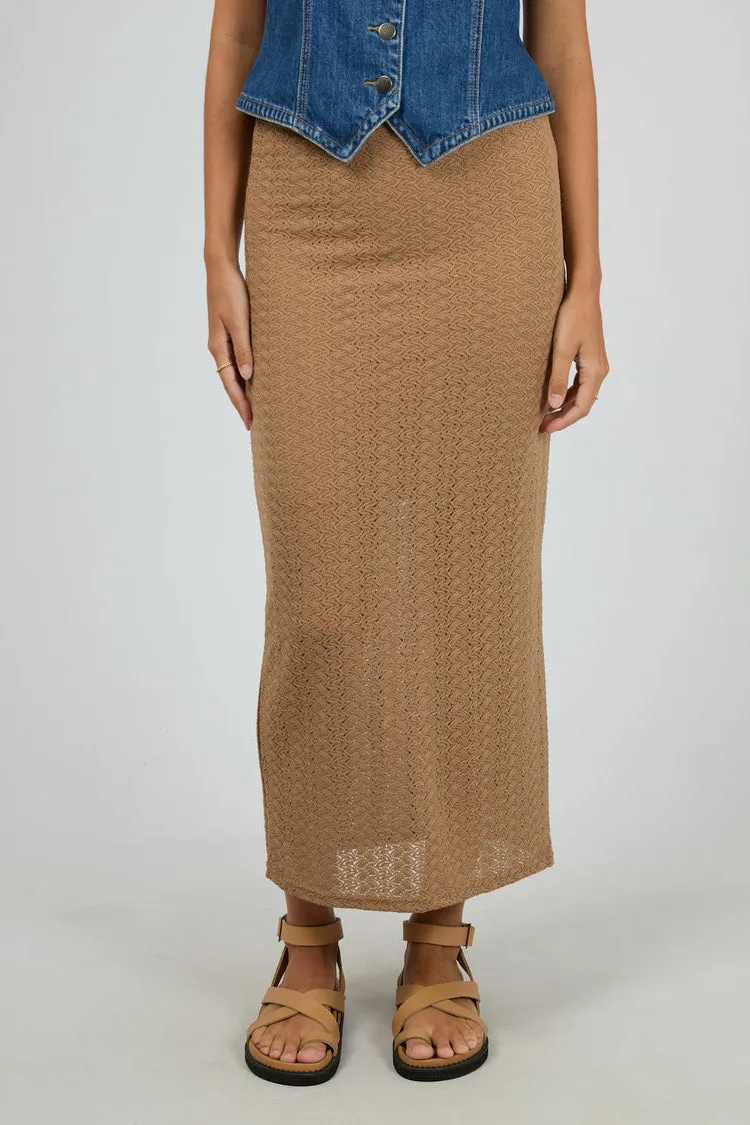 Tilda Maxi Skirt | Fawn