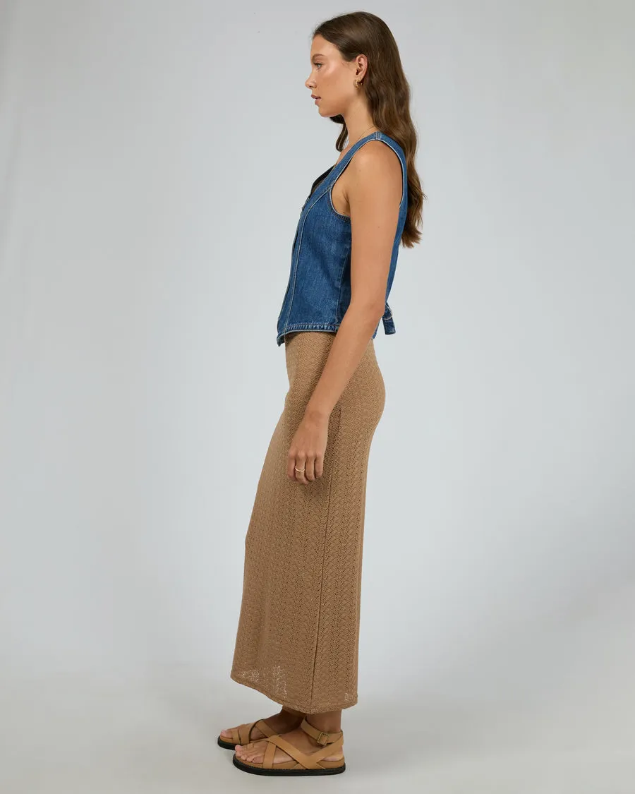 Tilda Maxi Skirt | Fawn