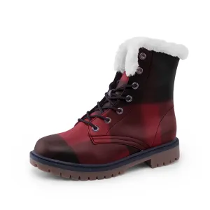 Unisex Lace Up Winter Boots Fashion Comfort Chukka Boots