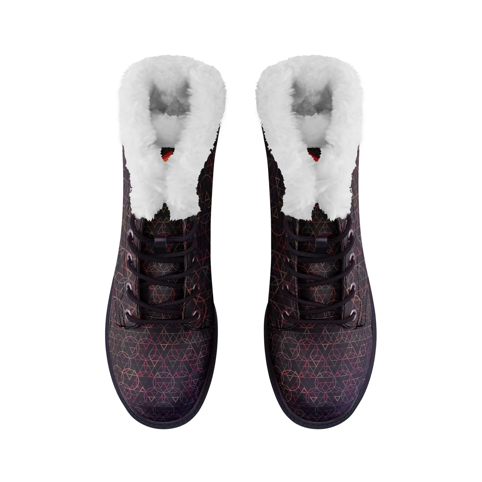 Unisex Lace Up Winter Boots Fashion Comfort Chukka Boots