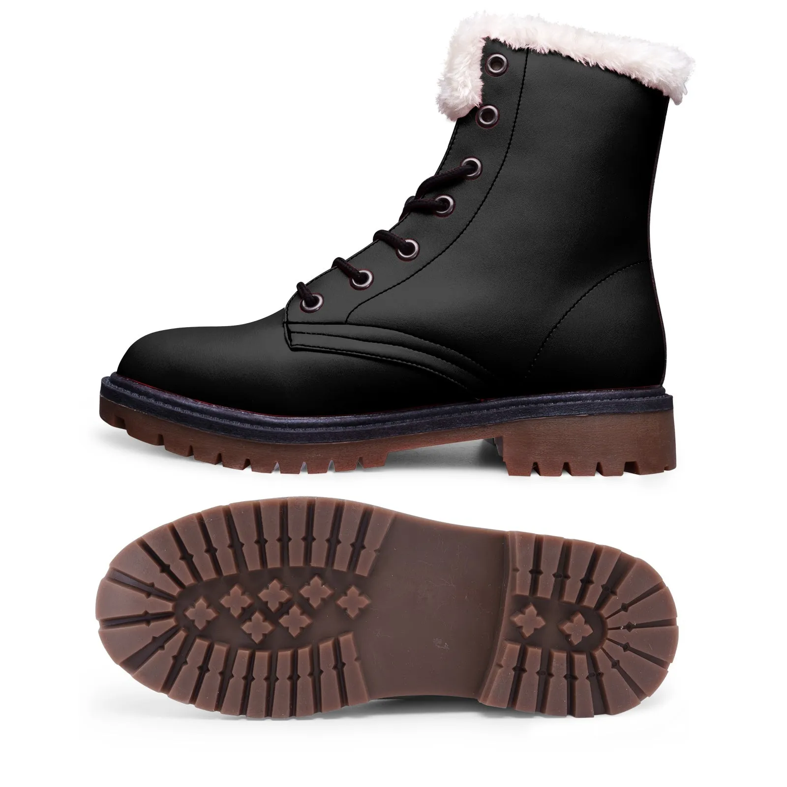 Unisex Lace Up Winter Boots Fashion Comfort Chukka Boots