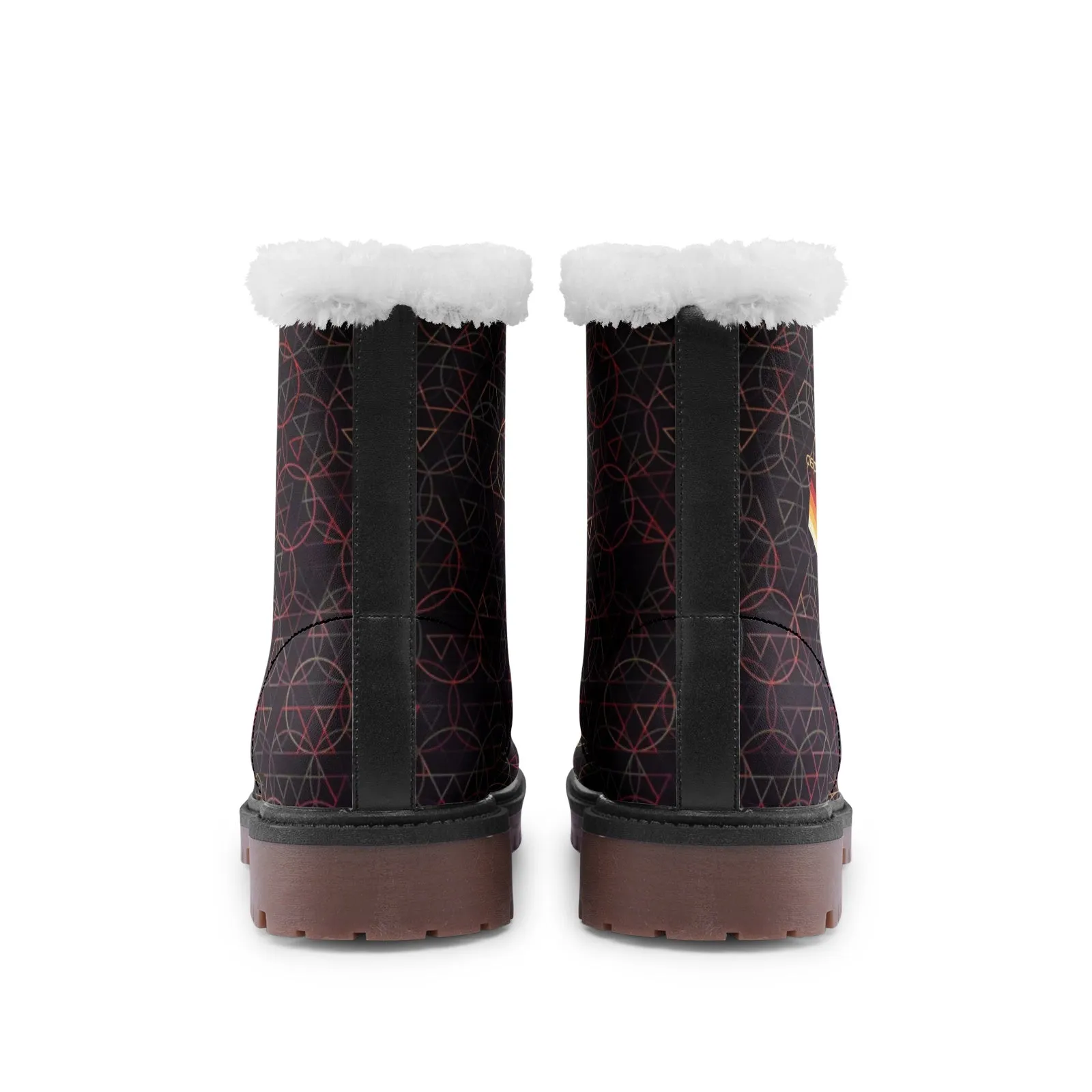 Unisex Lace Up Winter Boots Fashion Comfort Chukka Boots