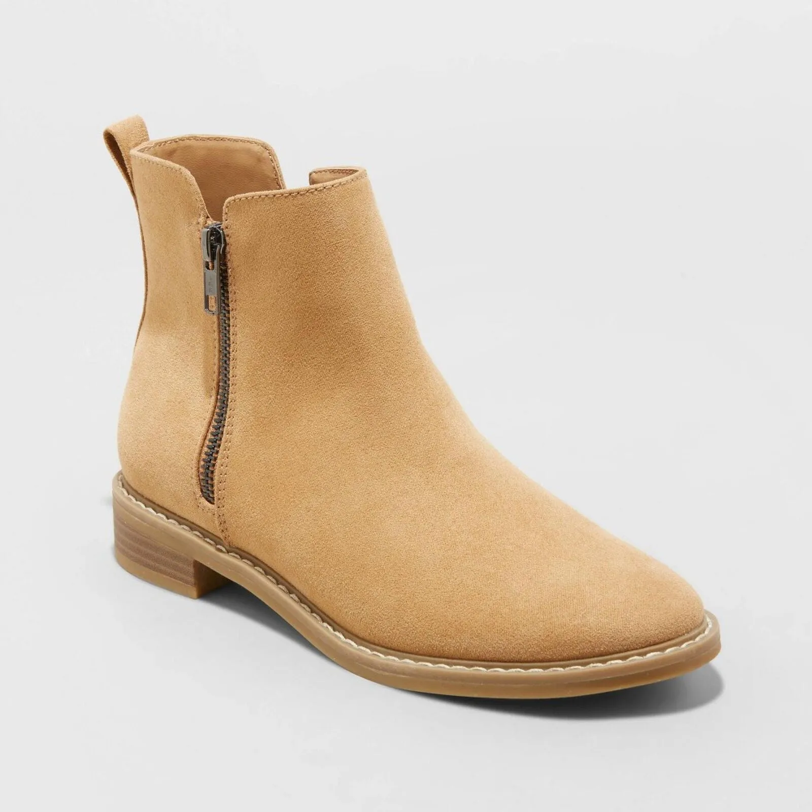 Universal Thread Women's Brenna Boots with Memory Foam Insole Tan Brown 8M