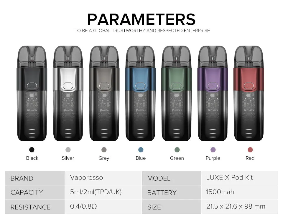 Vaporesso Luxe X Pod System Kit 1500mAh
