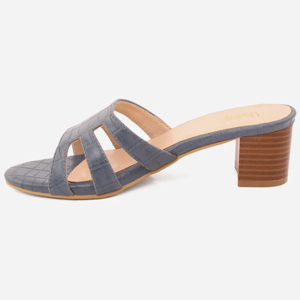 Women "MEGAN" Block Heel Sandals