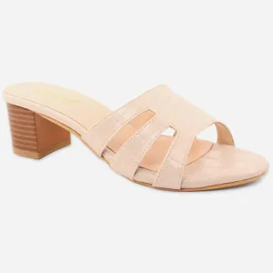 Women "MEGAN" Block Heel Sandals